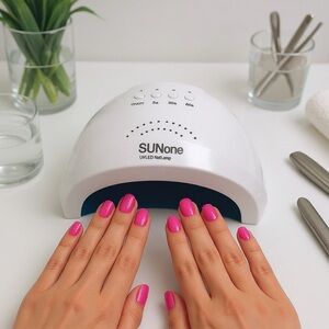 SUNone UV/LED Nail Lamp - Sleek White